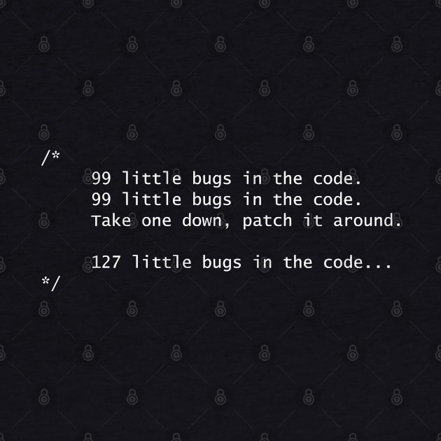 Programmer and Bugs in the code by nanarts